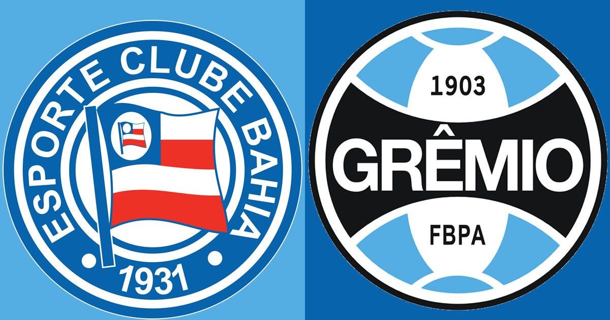 Bahia x Grêmio - onde assistir ao vivo, horário do jogo e escalações