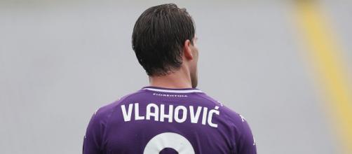 Dusan Vlahovic della Fiorentina.