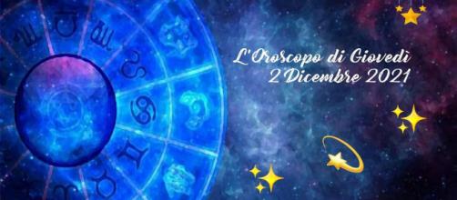 Previsioni oroscopo della giornata di giovedì 2 dicembre 2021