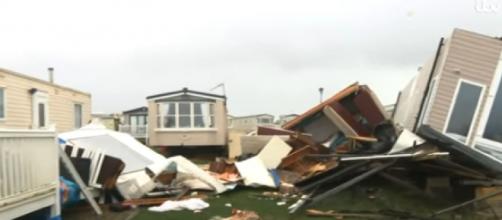 Storm Arwen: Three people die as gusts of wind of almost 100mph recorded in areas of UK. [Image source/ITV News YouTube video]