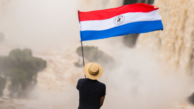 Paraguay, parco nazionale dei saltos del Monday.