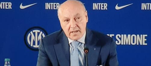 Inter, il dirigente Giuseppe Marotta.