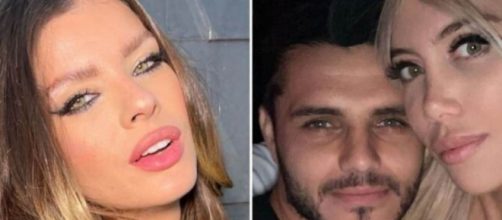 China Suarez e la coppia formata da Mauro Icardi e Wanda Nara