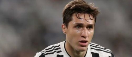 Federico Chiesa, centrocampista della Juventus.