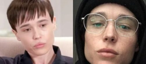 Selfie topless d’Elliot Page sur Instagram, les émojis feu de deux actrices