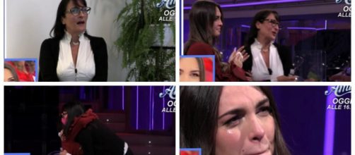 Uomini e donne, la mamma di Andrea Nicole in studio a sorpresa: lei in lacrime (Video).