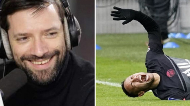 Zit Zigo Julien Cazarre détruit Neymar dans une parodie de 'la danse des canards' et enflamme la toile (captures YouTube)