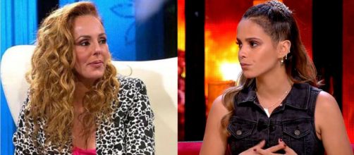 Rocío Carrasco y Gloria Camila enfrentadas por los diarios de 'La Jurado'. (Telecinco)