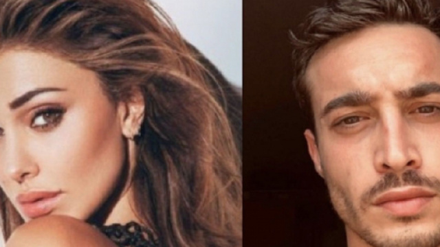 Belen Rodriguez e Antonino Spinalbese.