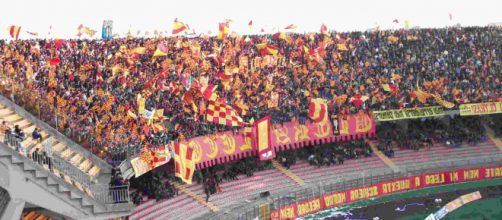 Nella foto la Curva Nord di Lecce.