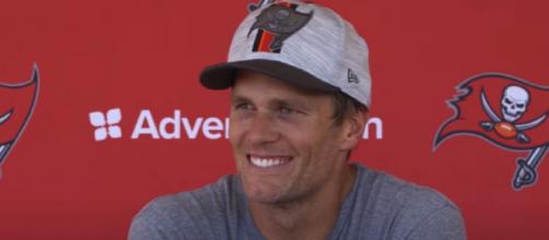 Brady is in his 22nd season in the NFL (Image source: Tampa Bay Buccaneers/YouTube)