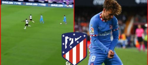 Atlético : Le bijou d'Antoine Griezmann contre Valence (captures YouTube)