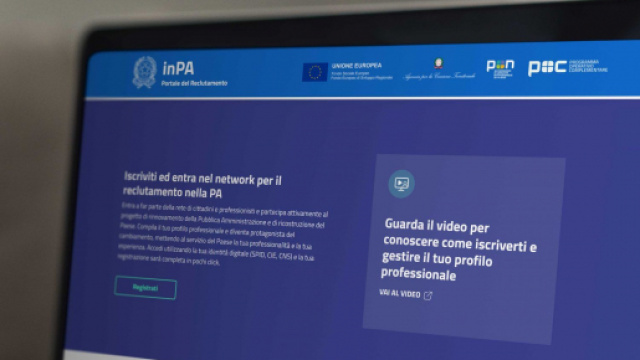 Decolla «InPA», il portale per il reclutamento dei professionisti.