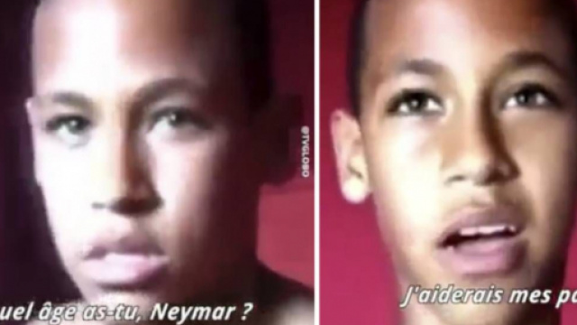 Sur cette vidéo, le jeune prodige du football brésilien n'a alors que 12 ans - Source : capture d'écran, LinkedIn