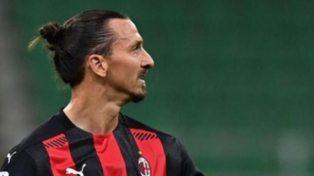 Zlatan Ibrahimovic, giocatore del Milan.