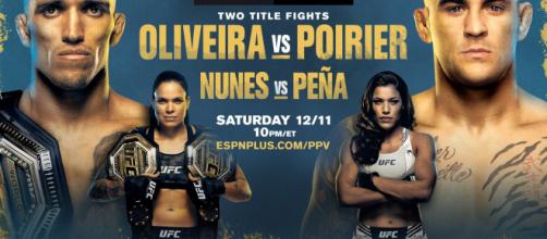UFC 269: Oliveira vs Poirier , domenica 12 dicembre in diretta su DAZN