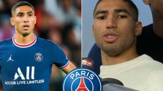 Hakimi au plus mal au PSG, L'Equipe balance les raisons de son mal être (captures YouTube)