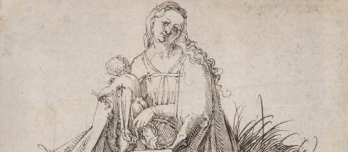 Albrecht Dürer's "The Virgin and Child" (Image source: Agnews Gallery)
