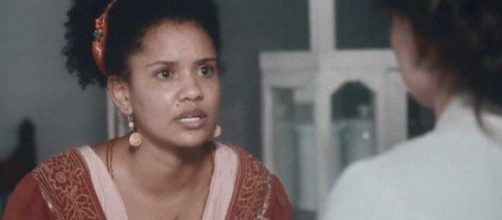 Zayla em 'Nos Tempos do Imperador' (Reprodução/TV Globo)