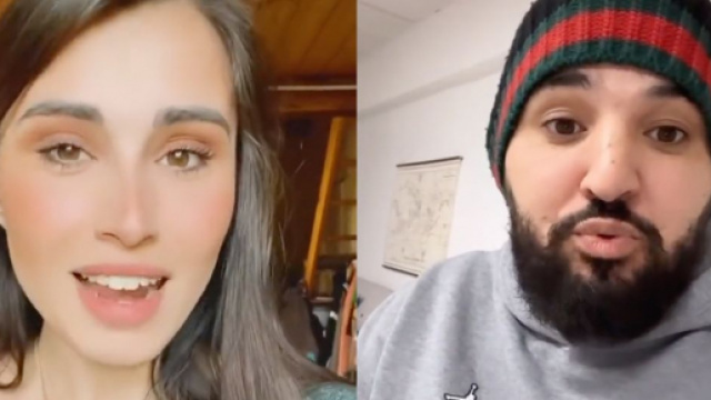 Mohamed Henni et Miss Poitou-Charentes se clashent. (crédit instagram)