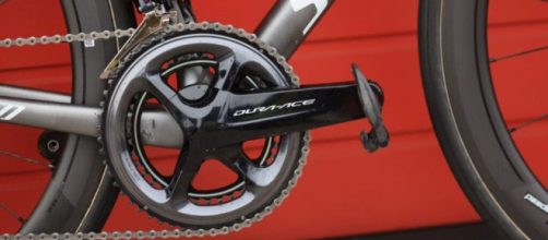 Il gruppo Shimano Dura - Ace, il più usato nel ciclismo World Tour.
