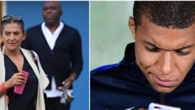 Fayza Lamiri et son fils Kylian Mbappé - Source : montage, Twitter