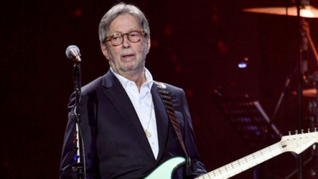Il chitarrista britannico Eric Clapton.