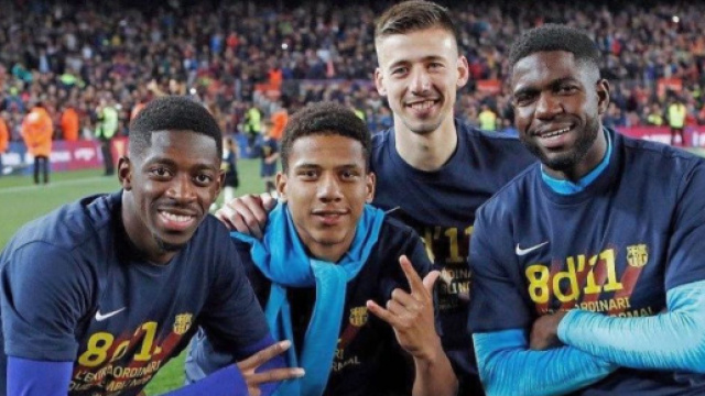 Samuel Umtiti bientôt sur le départ du côté du Barça ? (crédit Instagram Umtiti)