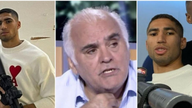 Gilles Favard tacle Achraf Hakimi et le traite de 'surcoté' (captures YouTube)