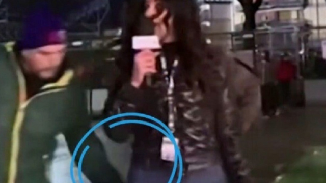 Une journaliste italienne agressée sexuellement avant le match Empoli-Fiorentina (capture YouTube)