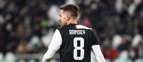 Aaron Ramsey, centrocampista della Juventus.