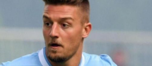 Sergej Milinkovic Savic, centrocampista della Lazio.