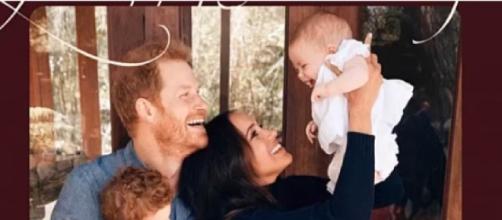 Meghan Markle and Prince Harry share first photo of daughter Lilibet Diana in Family Christmas Card (Image source: Alexi Lubomirski)
