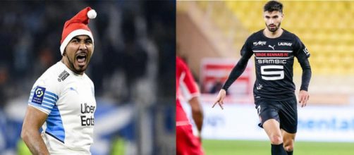 Dimitri Payet et Martin Terrier dans l’équipe type de la mi-saison en Ligue 1. (crédit Twitter)