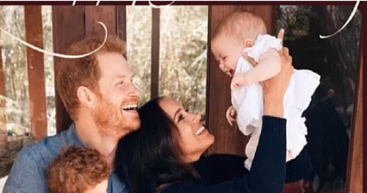 Prince Harry and Meghan finally share the first photo of Lilibet