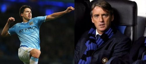 'S'il me parle mal, je lui jette un crampon', Nasri balance sur sa relation avec Mancini - Source : Twitter @VinesFoot & @J4FN1_