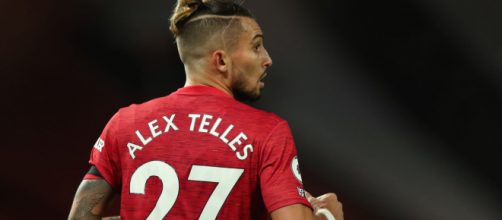 Alex Telles, laterale del Manchester United.