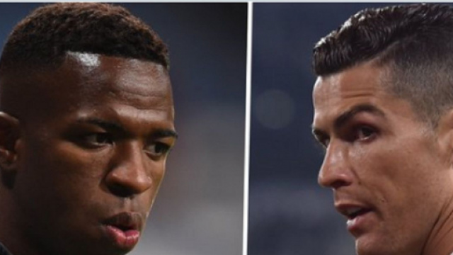 Vinicius couronne Cristiano Ronaldo sous sa dernière publication Instagram et fait le buzz (captures YouTube)
