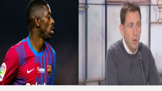 Daniel Riolo lance une pique à l'endroit d'Ousmane Dembélé - Source : capture Twitter
