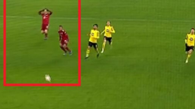 L'incroyable raté de Tolisso, il se fait ridiculiser sur la Toile (capture YouTube)