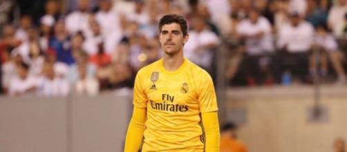 Thibaut Courtois, portiere del Real Madrid.