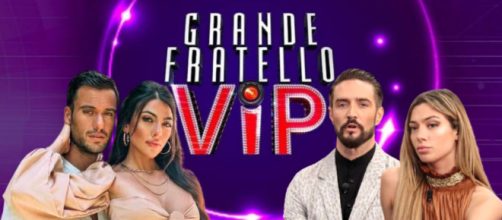 GF Vip, Giulia Salemi e Pierpaolo Pretelli contro Alex e Soleil.