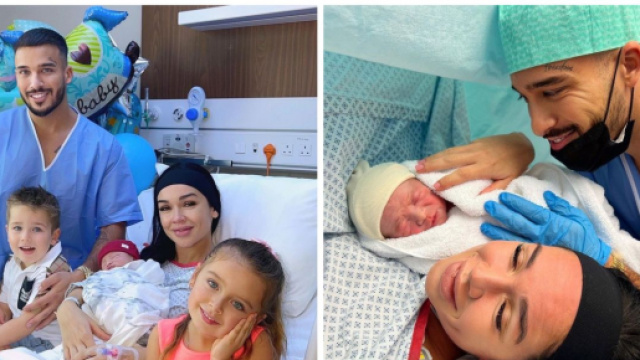 Jazz et Laurent sont devenus les heureux parents de London Sky Correia, leur troisième enfant - Source : montage, Instagram