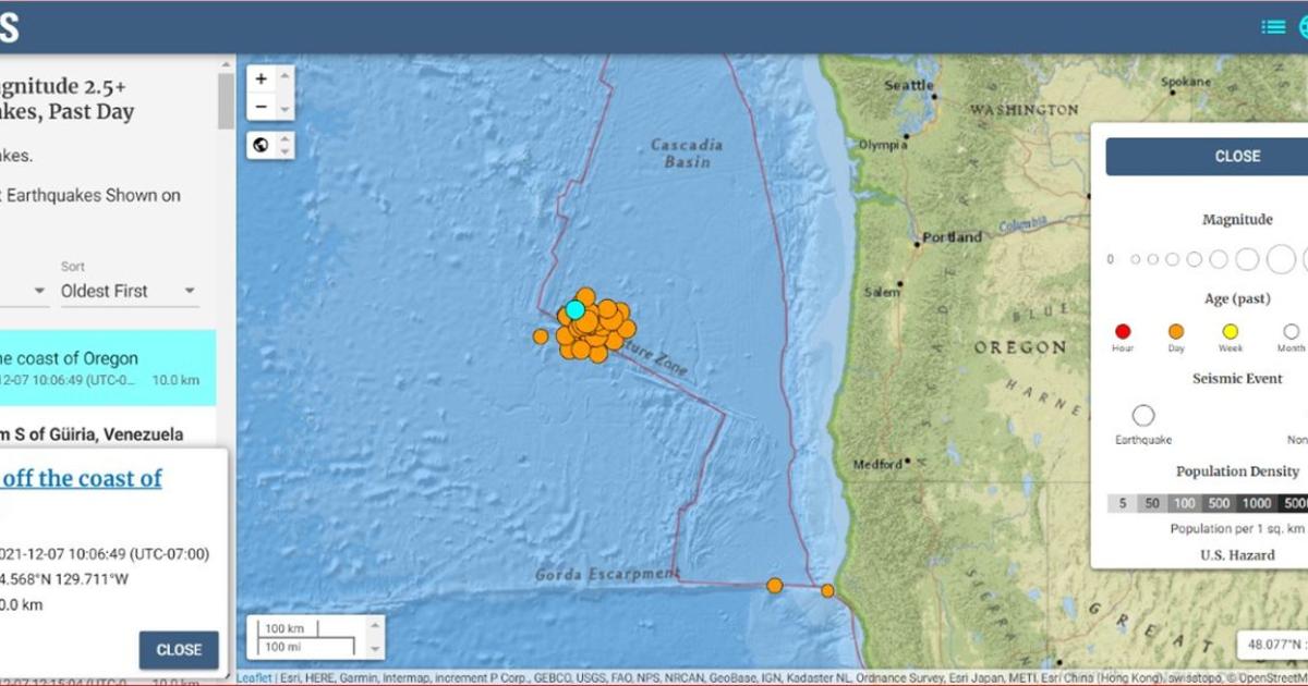 Biggest earthquakes last 24 hours