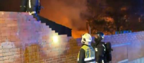 El incendio se produjo en un chalet de la localidad madrileña de Pozuelo