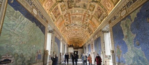 Roma, una foto dei Musei Vaticani.