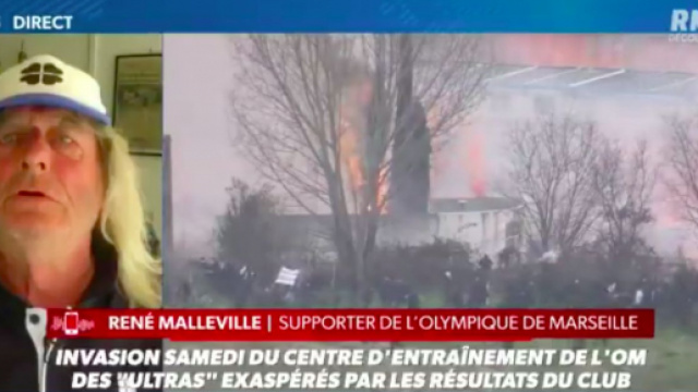 René Malleville pousse un énorme coup de gueule sur RMC - Photo capture d'écran vidéo RMC
