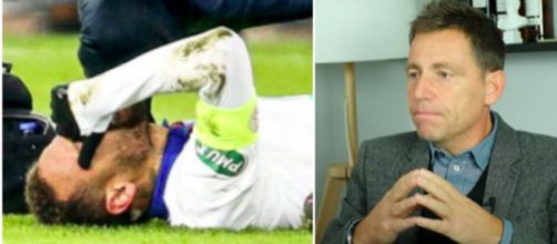 Daniel Riolo dézingue Neymar après sa blessure - © capture d'écran Video Youtube et photo instagram