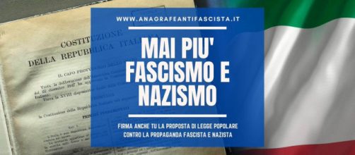 La proposta della legge antifascista.