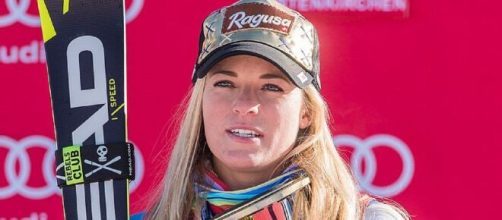 Lara Gut-Behrami vince l'oro nel Super-G a Cortina.